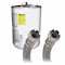 Fluidmaster 3/4 in. FIP X 3/4 in. D FIP 18 in. Stainless Steel Water Heater Supply Line B1H18 - alternate 3